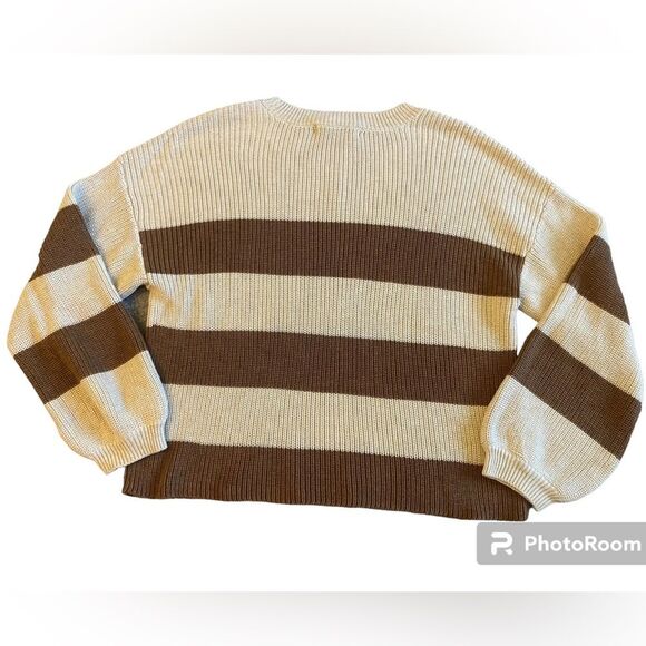 Cupcakes & Cashmere Striped Rimes Sweater - Picture 11 of 12